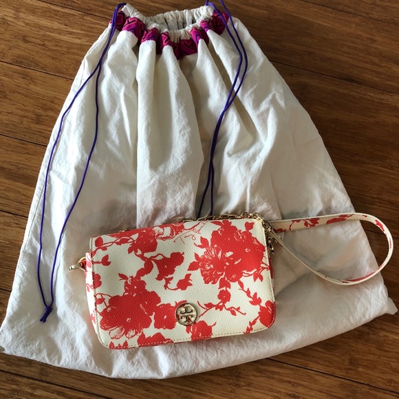 Tory Burch Bags Tory Burch Floral Crossbody On Chain Poshmark